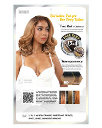 Vanessa VIEW 134 Kinky ZINA 13x4 HD Lace Front Wig