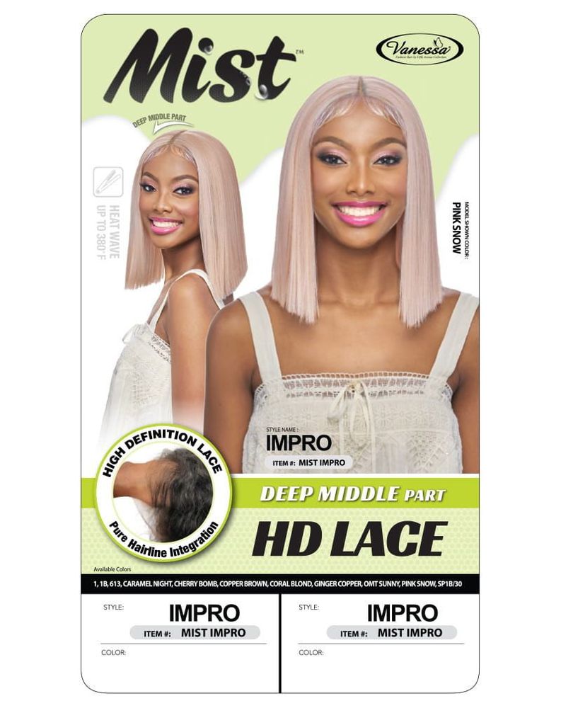Vanessa Mist HD Lace Deep Middle Part Wig Impro - ANNS BEAUTY SUPPLY