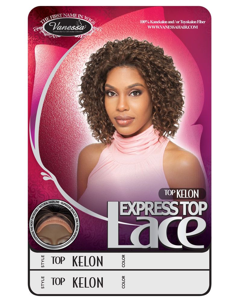 Vanessa Express Top Lace Part Wig Top Kelon - ANNS BEAUTY SUPPLY