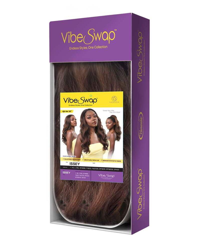 Vanessa Vibe Swap Half Wig Issey - ANNS BEAUTY SUPPLY