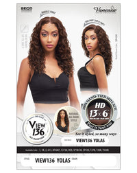 Vanessa VIEW136 YOLAS 100% Hand-Tied HD 13x6 Lace Front Wig