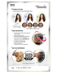 Vanessa View 360 All Hand Tied Transparent HD Lace Wig MIZA - ANNS BEAUTY SUPPLY
