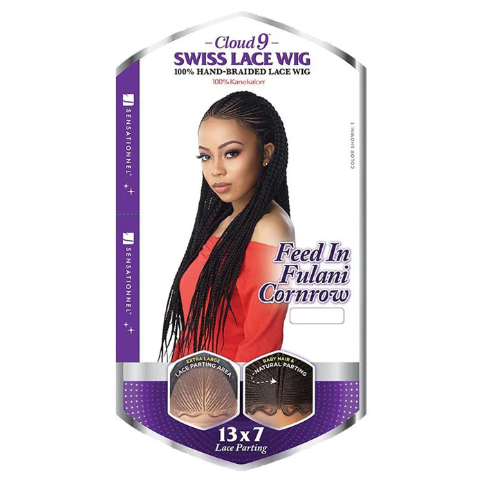 Sensationnel Cloud 9 13x7 Lace Feed In Fulani Cornrow LDCFIF - ANNS BEAUTY SUPPLY