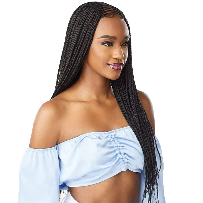 Sensationnel Cloud 9 Swiss Lace HD Hand Braided Wig Center Part Feed In 28 LDCPFI28 - ANNS BEAUTY SUPPLY