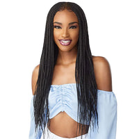 Sensationnel Cloud 9 Swiss Lace HD Hand Braided Wig Center Part Feed In 28 LDCPFI28 - ANNS BEAUTY SUPPLY