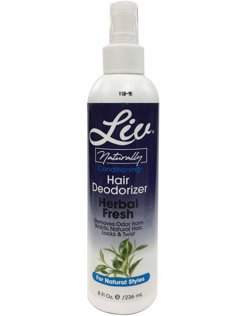 Liv Naturally Conditioning Hair Deodorizer – Herbal Fresh – 8 fl oz - ANNS BEAUTY SUPPLY