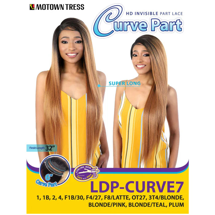 Motown Tress HD Invisible Part Lace Wig – LDP-CURVE7