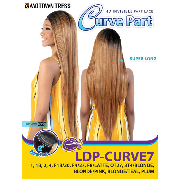Motown Tress HD Invisible Part Lace Wig – LDP-CURVE7