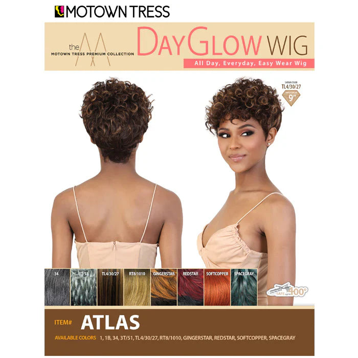 Motown Tress Day Glow Full Wig - ATLAS - ANNS BEAUTY SUPPLY