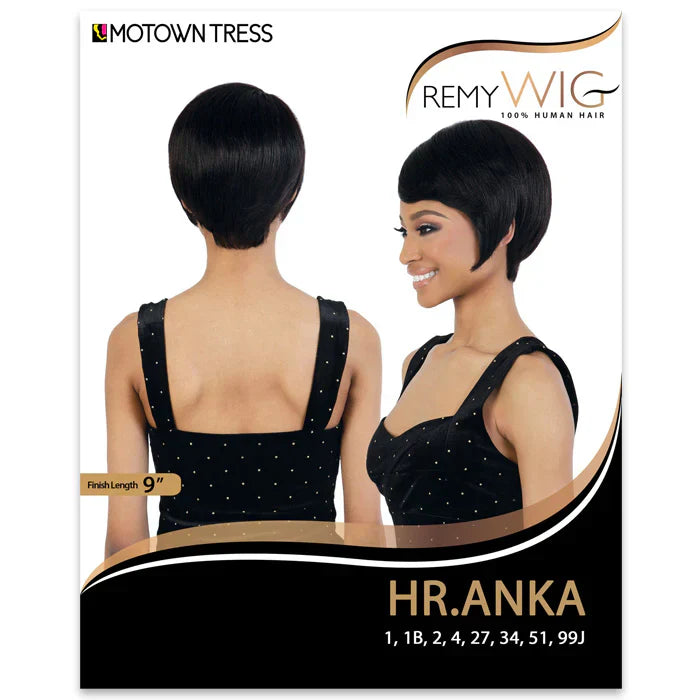 Motown Tress 100% Human Hair Remy Wig - HR.ANKA