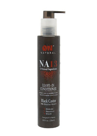 ON Natural NA13 Leave-In Conditioner – Black Castor & Brazilian Keratin (8 fl oz) - ANNS BEAUTY SUPPLY