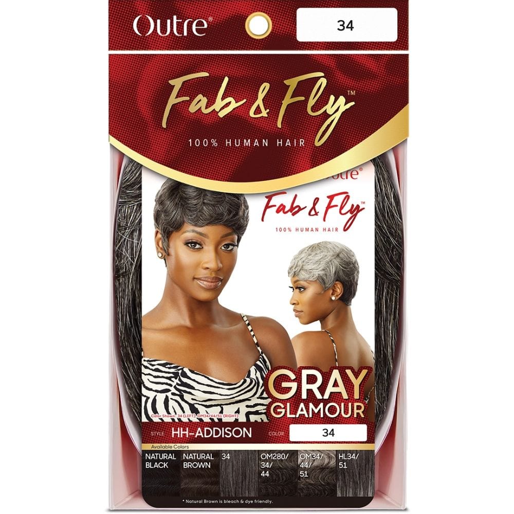Outre Fab & Fly Human Hair Wig - HH-Addison