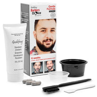 Godefroy Barbers Choice Beard & Mustache Color Gentle Formula Dark Brown - ANNS BEAUTY SUPPLY