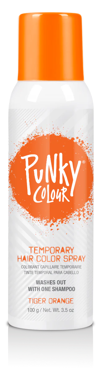 Punky Colour Temporary Hair Color Spray Tiger Orange 3.5 oz. / 100 g - ANNS BEAUTY SUPPLY