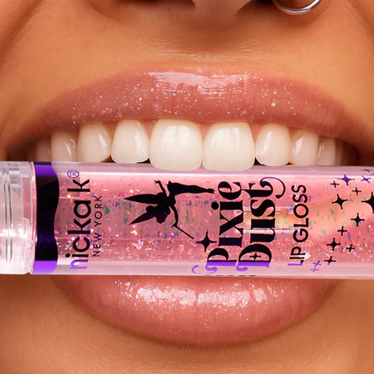 NickaK Pixie Dust Lip Gloss Collection with Shimmer and Nourishing Formula