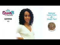 Urban Beauty Queen B Lace Front Wig Natural Deep Part LW393 Gemma