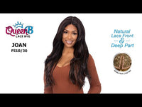 Urban Beauty Queen B Natural Lace Front Deep Part Wig LW365 Joan
