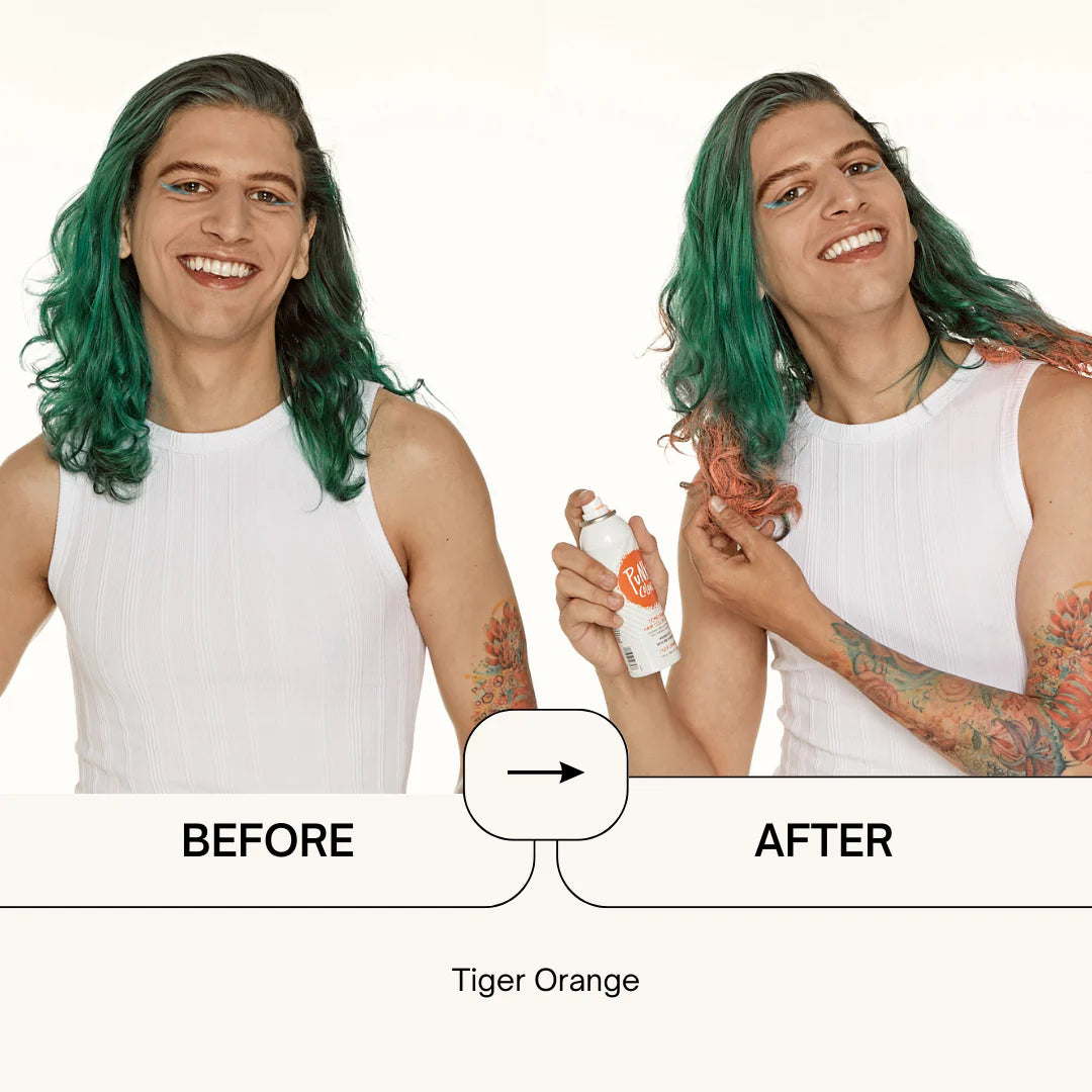 Punky Colour Temporary Hair Color Spray Tiger Orange 3.5 oz. / 100 g - ANNS BEAUTY SUPPLY