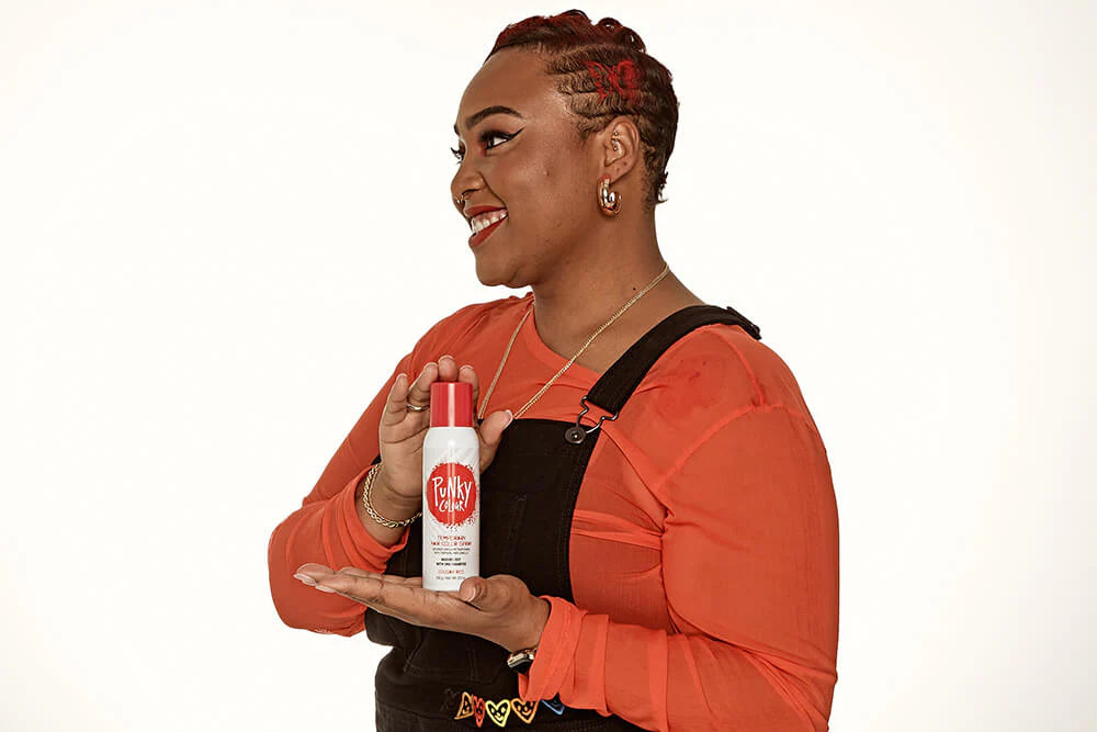 Punky Colour Temporary Hair Color Spray Cougar Red 100 g / Net Wt. 3.5 oz - ANNS BEAUTY SUPPLY