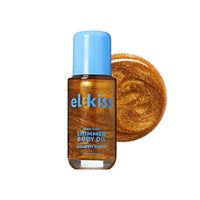KISS Glow Icon Shimmer Body Oil Golden Glow 4.9 oz - ANNS BEAUTY SUPPLY