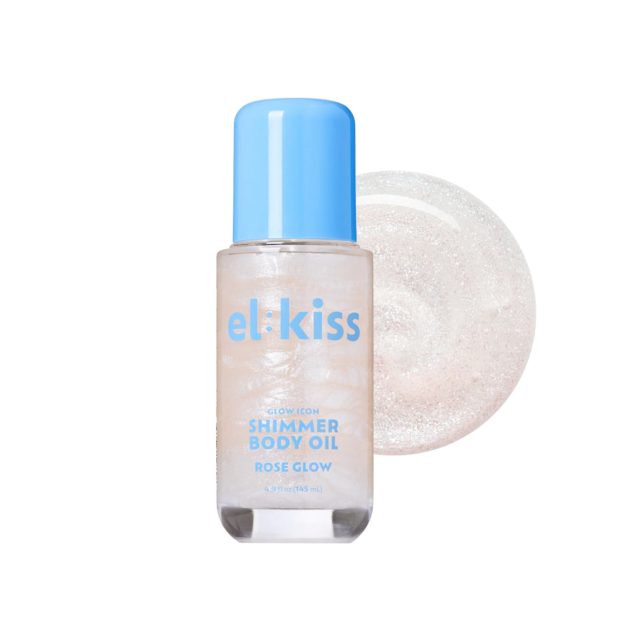 KISS Glow Icon Shimmer Body Oil Rose Glow 4.9 oz - ANNS BEAUTY SUPPLY