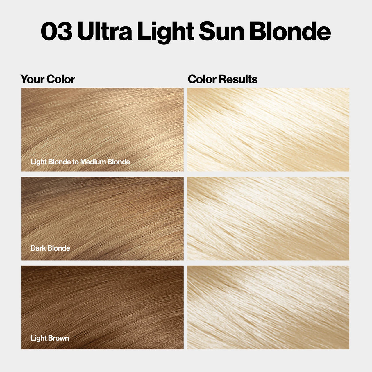 Revlon Colorsilk Ultra Light Sun Blonde 03 Permanent Haircolor