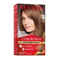 Revlon Colorsilk Permanent Hair Color 54 Light Golden Brown - ANNS BEAUTY SUPPLY