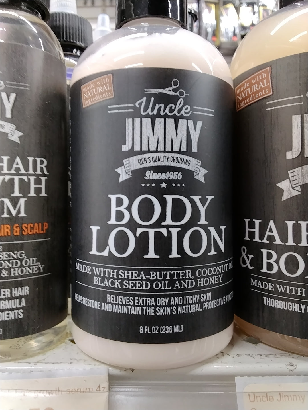 Uncle Jimmy Body Lotion 8 oz
