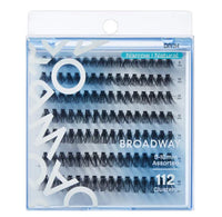 Broadway Wide Narrow Lashes – DIY Customizable Extensions (70–140 pcs) – DIY34 - ANNS BEAUTY SUPPLY