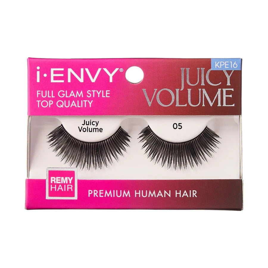 i Envy Juicy Volume Premium Human Hair Lashes KPE16 - ANNS BEAUTY SUPPLY