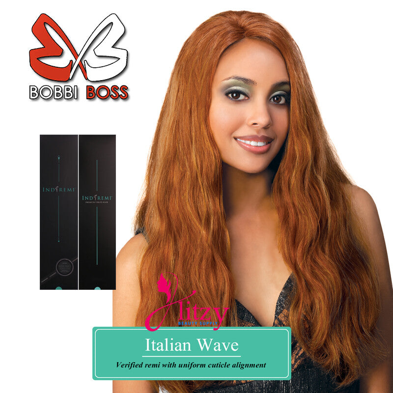 Bobbi Boss IndiRemi Virgin Human Hair Weave Italian Wave - ANNS BEAUTY SUPPLY