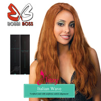 Bobbi Boss IndiRemi Virgin Human Hair Weave Italian Wave - ANNS BEAUTY SUPPLY