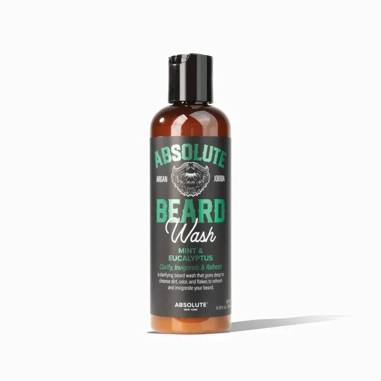 Absolute New York Beard Wash Mint & Eucalyptus 6.76 oz - ANNS BEAUTY SUPPLY