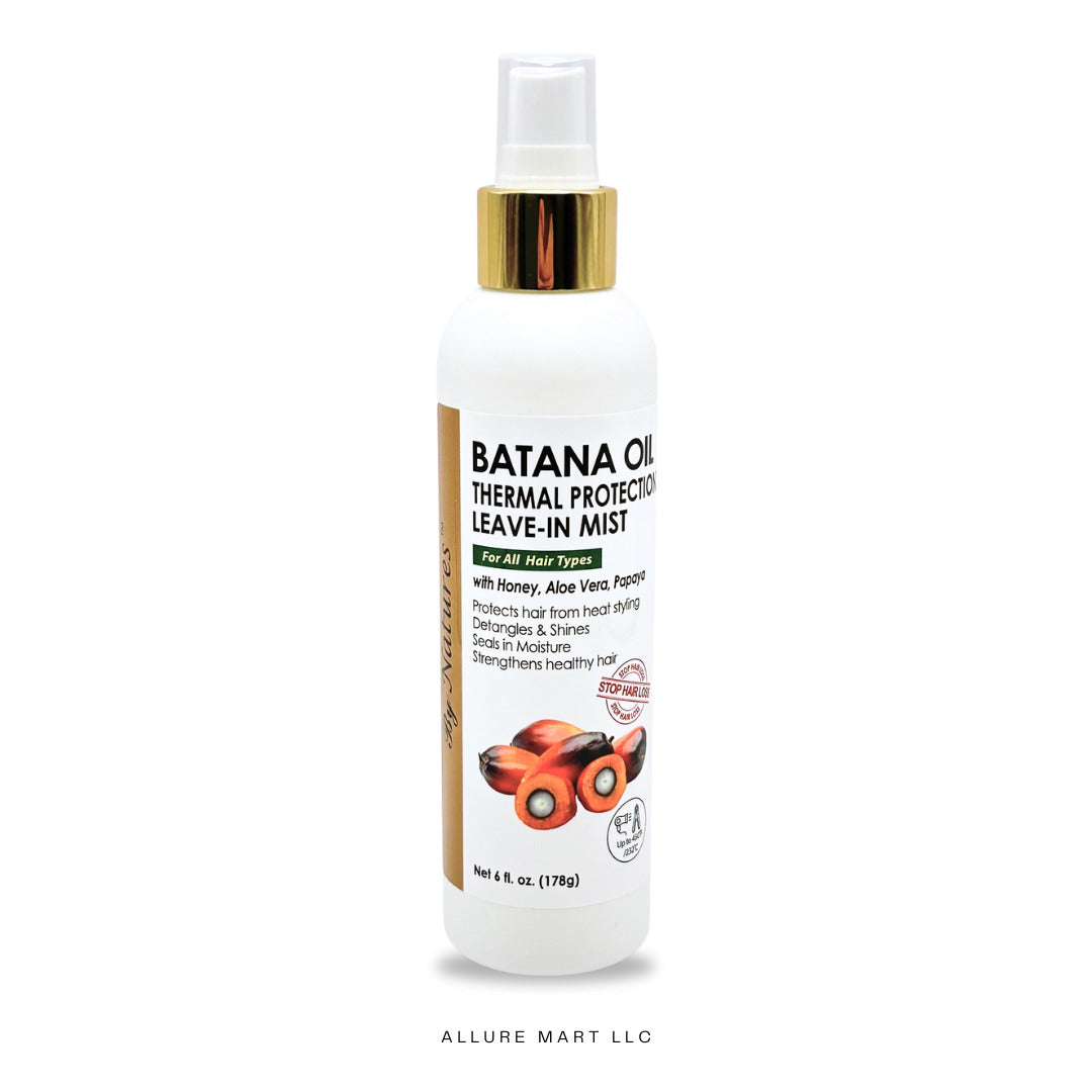 By Natures Batana Oil Thermal Protection Leave-In Mist – 6 oz (178 g) - ANNS BEAUTY SUPPLY