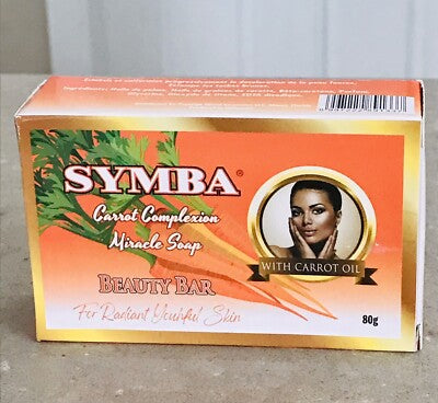 SYMBA Carrot Complexion Miracle Soap Beauty Bar 80g