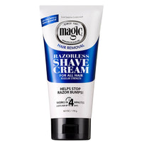 SoftSheen-Carson Magic Razorless Shave Cream For All Hair Types Regular Strength 6.0 OZ. / 170 g