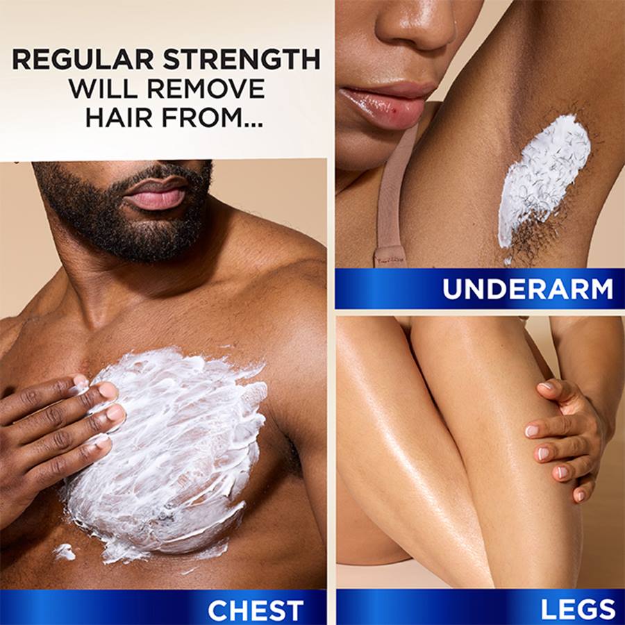 SoftSheen-Carson Magic Razorless Shave Cream For All Hair Types Regular Strength 6.0 OZ. / 170 g