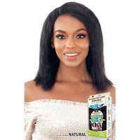 Shake-N-Go Naked Nature Brazilian Natural 100% Human Hair Lace Front Wig – GLOW DEEP (Wet & Wavy)
