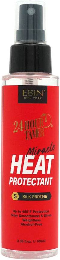 Ebin New York 24 Hour Tamer Miracle Heat Protectant Silk Protein 3.38 oz - ANNS BEAUTY SUPPLY