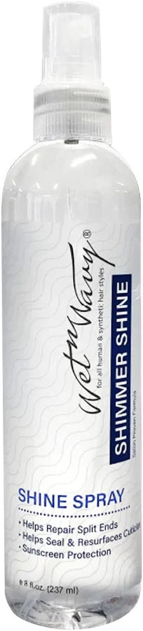 Wet n Wavy Shimmer Shine Spray 8oz - ANNS BEAUTY SUPPLY