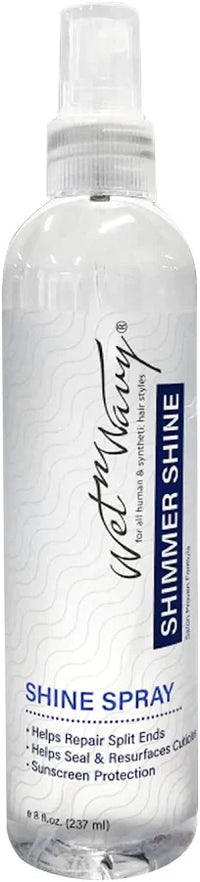 Wet n Wavy Shimmer Shine Spray 8oz - ANNS BEAUTY SUPPLY