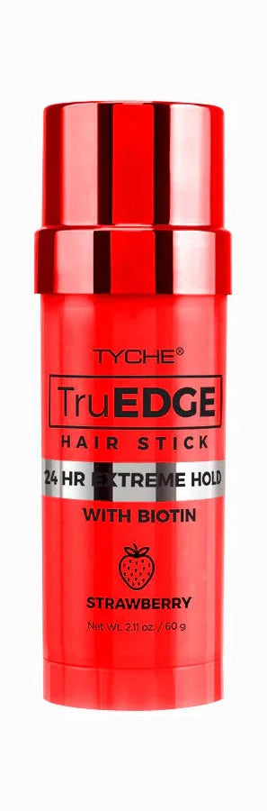 Tyche TruEdge Hair Stick 24HR Extreme Hold with Biotin Strawberry 2.11 oz - ANNS BEAUTY SUPPLY