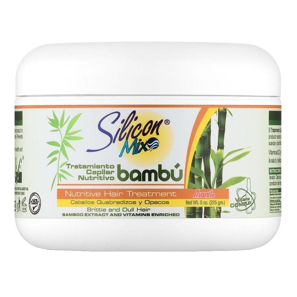 Silicon Mix Bambú Tratamiento Capilar Nutritivo 8 oz. - ANNS BEAUTY SUPPLY
