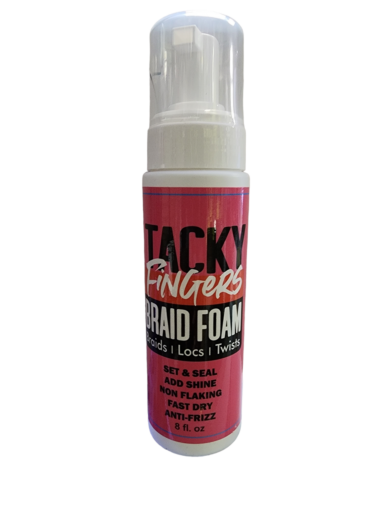 Tacky Fingers Braid Foam – 8 oz - ANNS BEAUTY SUPPLY