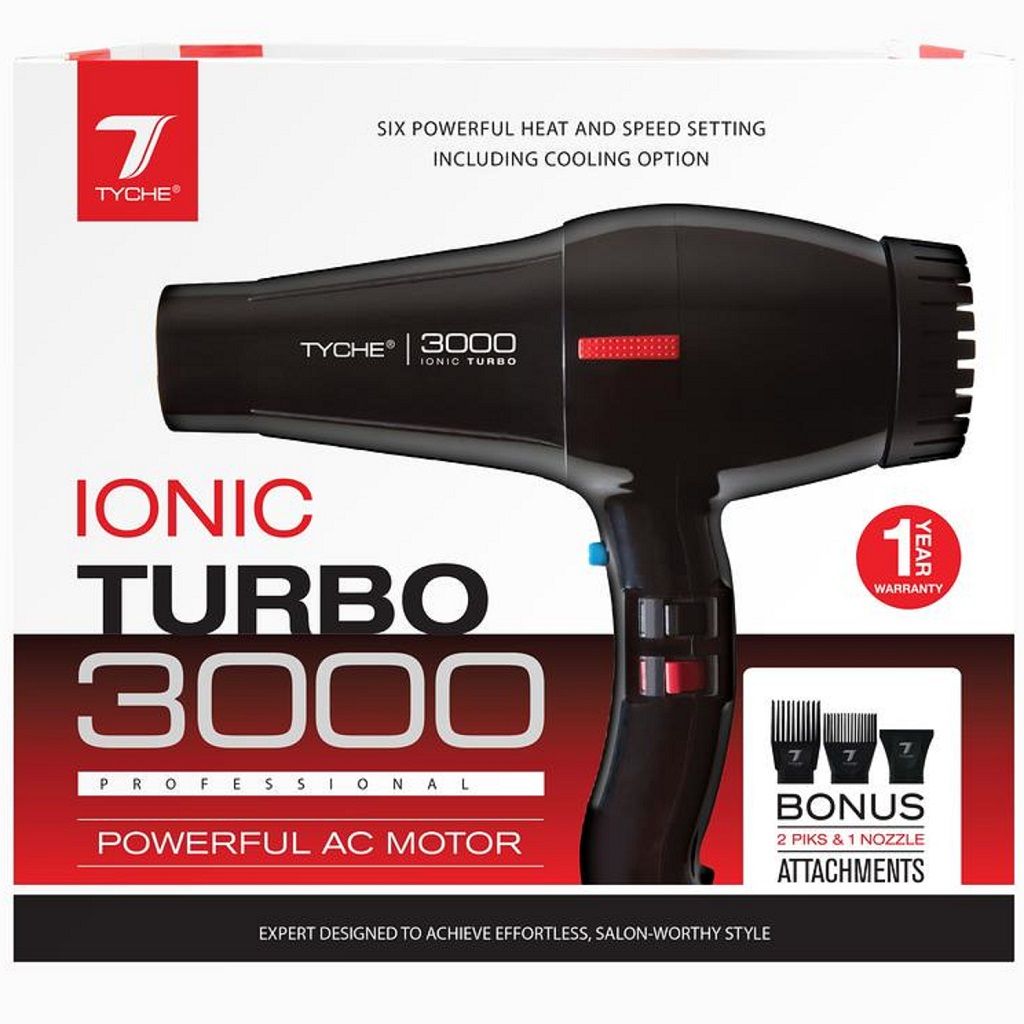 Tyche 3000 Ionic Turbo Blow Dryer #HTD3000 - ANNS BEAUTY SUPPLY
