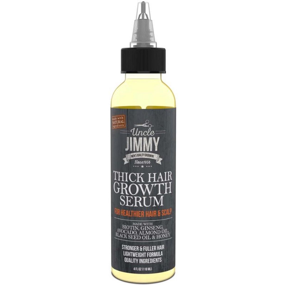 Uncle Jimmy Thick Hair Growth Serum 4 oz - ANNS BEAUTY SUPPLY
