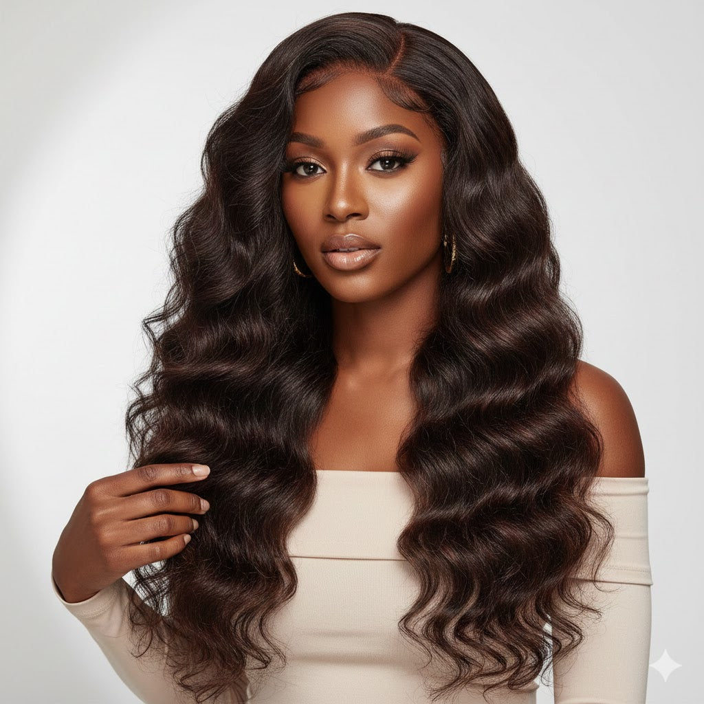 Pink Lemon Gold 15A Wet and Wavy Weaving Hair Natural Thick Blowout Texture Deep – Multiple Length Options