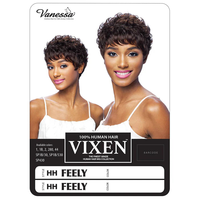 Vanessa Vixen 100% Human Hair Full Wig - HH FEELY