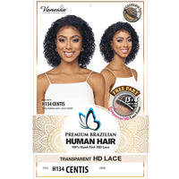 Vanessa H134 Centis Premium Brazilian 100% Human Hair Glueless HD Lace Front Wig (13