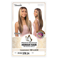 H1452 STR 24 Premium Brazilian Human Hair Lace Front Wig by Vanessa